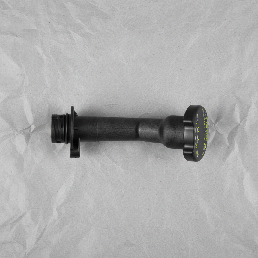 2011-2025 Ford F-250 F-350 F-450 Super Duty Engine Oil Filter Tube Feed Pipe OEM - Full View Angle 2