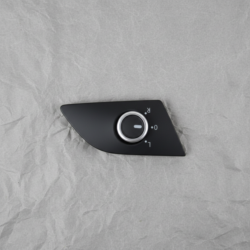 2012-2019 Volkswagen Passat OEM Mirror Switch Black/Chrome w/o Memory
