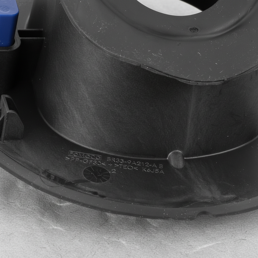 Ford Mustang Fuel Filler Pocket Retainer Middle Detail 2