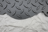Driver Side Rear Bumper Outer Step Pad - Bottom Section Detail