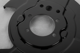 Driver Side Brake Splash Shield - Middle Section Detail
