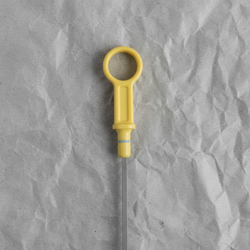 Engine Oil Dipstick - Top Detail