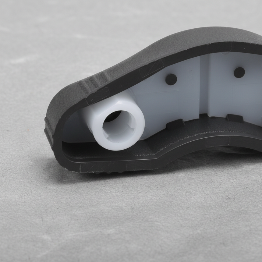 2005-2021 Nissan Frontier Pathfinder Driver Front Power Seat Slide Switch Graphite OEM - Bottom Detail Angle 2