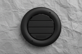 Rear Headliner Roof AC Air Vent Black - Middle Section Detail