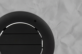 Rear Headliner Roof AC Air Vent Black - Top Section Detail