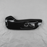 2017-2025 Jeep Compass Front Seat Side Trim Shield Outboard OEM - Full View Angle 2