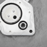 2016-2025 Honda Civic HR-V CVT Transmission Fluid Cooler/Warmer OEM - Bottom Detail Angle 2