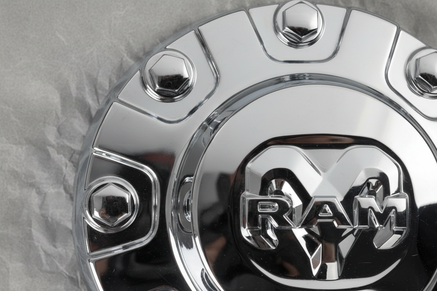 2019-2026 Ram 3500 (1) Dually Front Wheel Center Cap Cover Chrome OEM