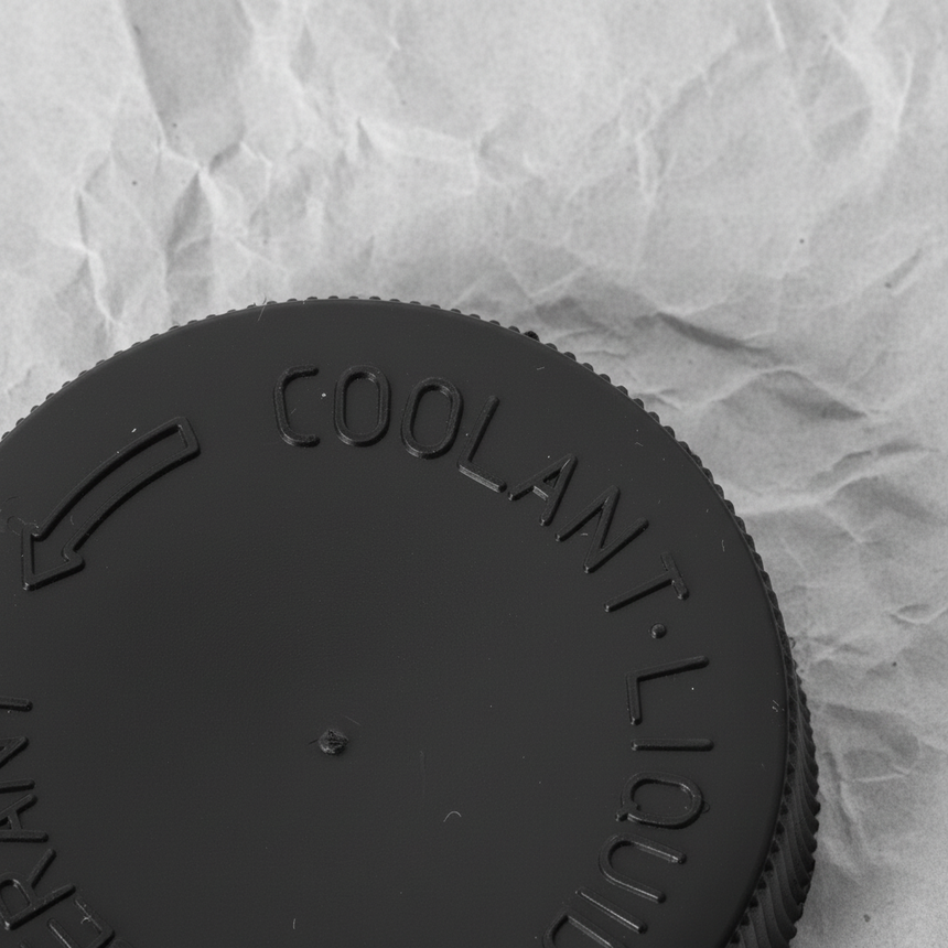 Nissan Murano Coolant Cap Bottom Detail
