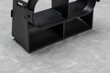 Black Air Intake Inlet Connector - Bottom Detail Angle 3