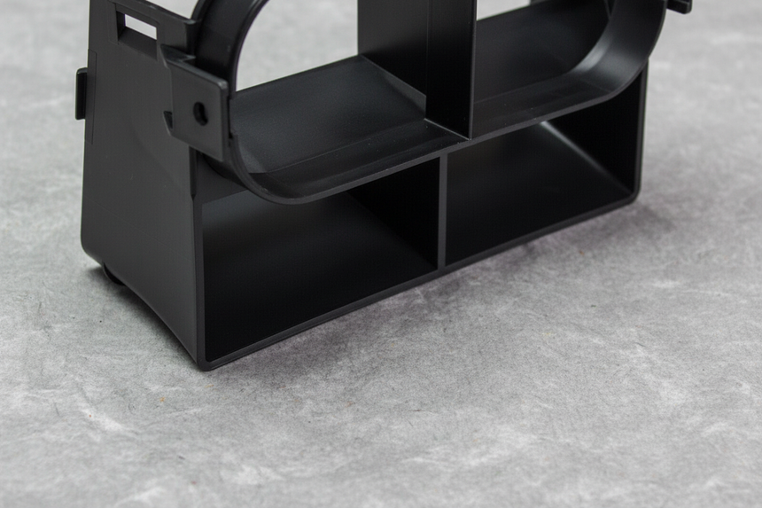Black Air Intake Inlet Connector - Bottom Detail Angle 3