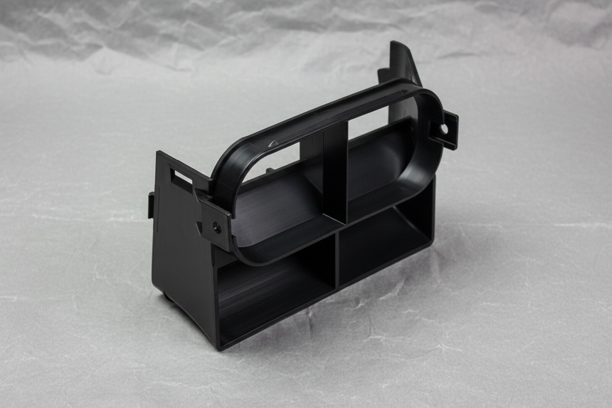 2005-2014 Volkswagen Black Air Intake Inlet Connector - Angle View 3