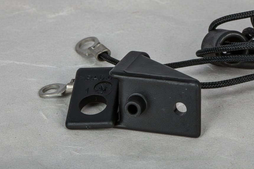 2005-2010 Volkswagen Beetle Driver Rear Soft Top Cable Guide Power OEM