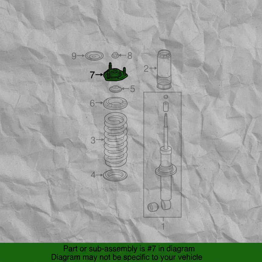 2015-2022 Colorado Canyon OEM Front Shock Absorber Mount Left or Right