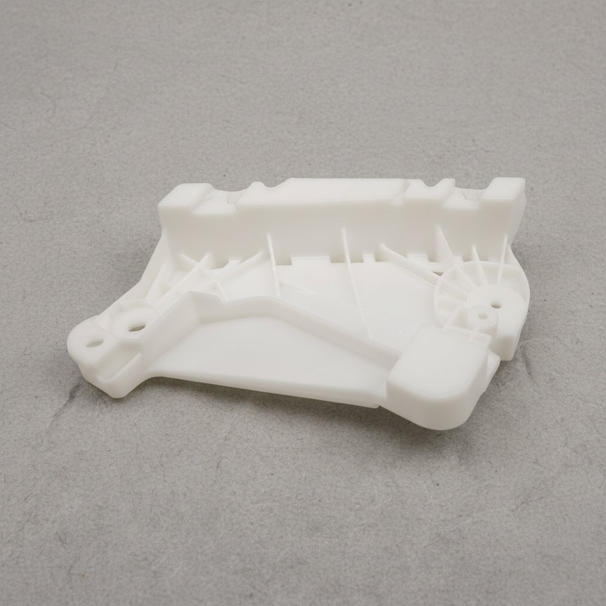 Front Driver Side Headlamp Mounting Bracket - Middle Detail