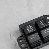 2014-2020 GM Sunroof Switch Black Carbon Metallic OEM - Top Detail