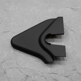 2016-2019 Ford Explorer 3rd Row Seat Latch Cover Ebony OEM - Full View
