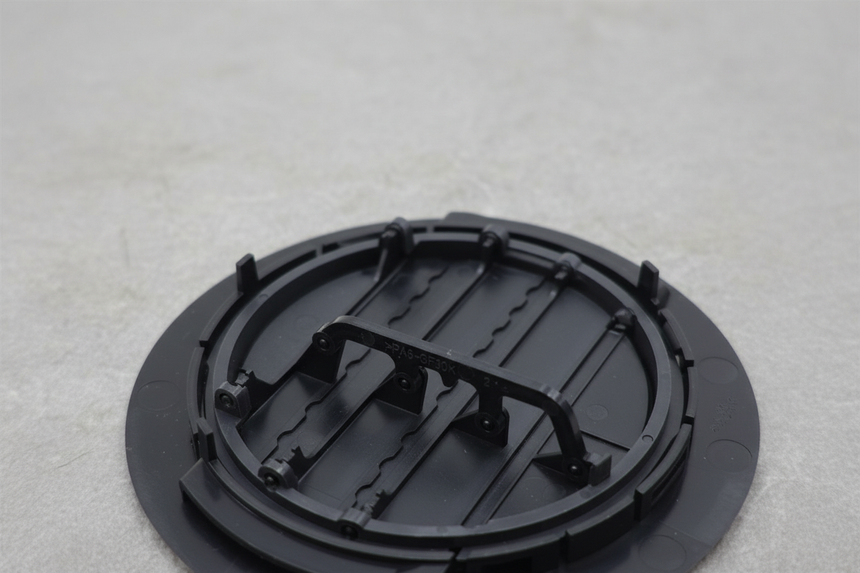 Rear Headliner Roof AC Air Vent Black - Middle Detail Angle 2