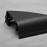 2006-2011 Honda Civic Coupe Driver Inside Mirror Trim Cover Garnish OEM - Top Detail Angle 2