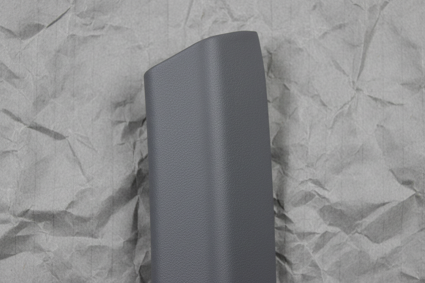 Interior Windshield Pillar Trim - Top Section Detail