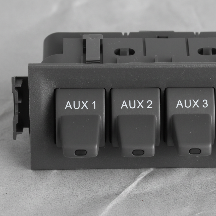 Ford Transit Aux Switches - Middle Detail 1