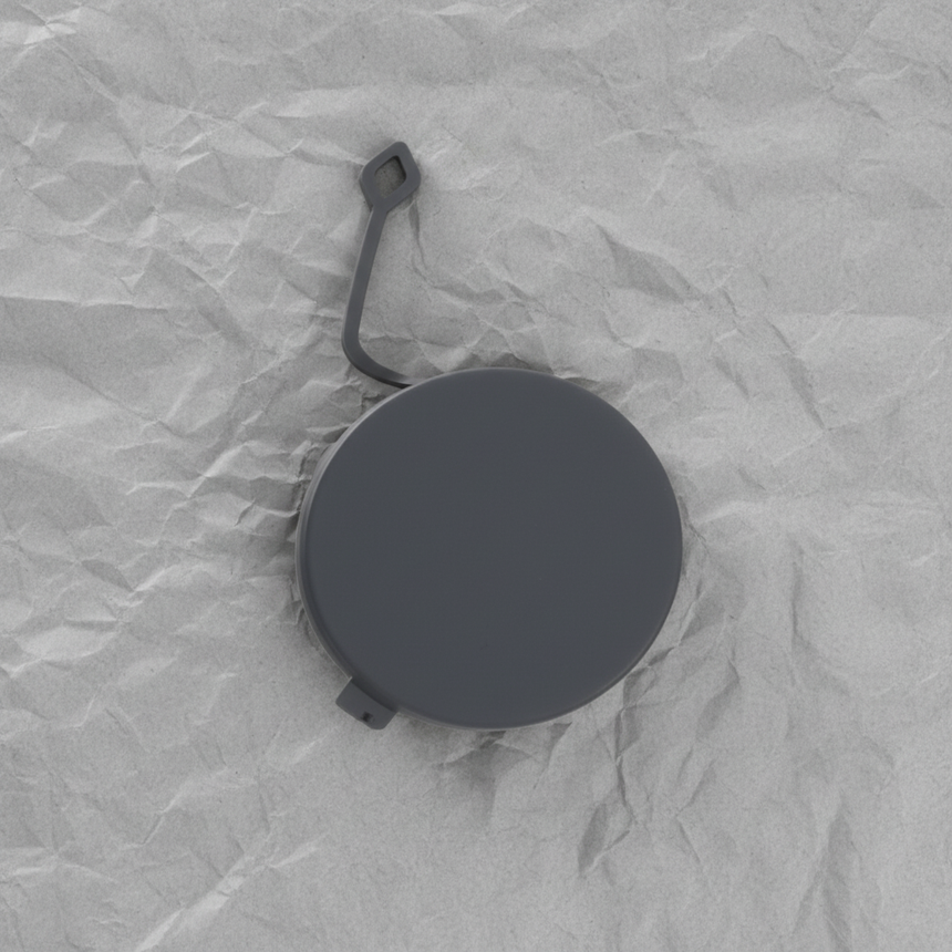 2011-2014 Volkswagen Touareg OEM Passenger Rear Tow Hook Eye Cap