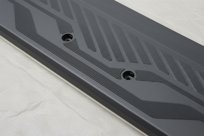 2015-2024 Ford Transit Cargo Van OEM Driver Side Black Sliding Door Scuff Plate