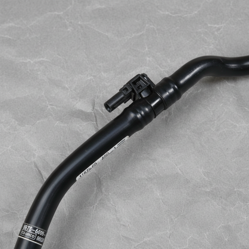 2017-2020 Ford Fusion 1.5 Lower Crankcase Breather Tube W Pressure Sensor OEM