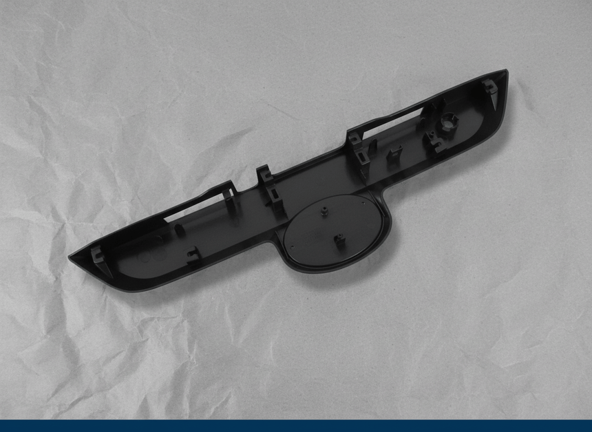 Toyota 4Runner Rear Liftgate Garnish Trim w/ Camera Hole Black W/o Smart W/o Painted