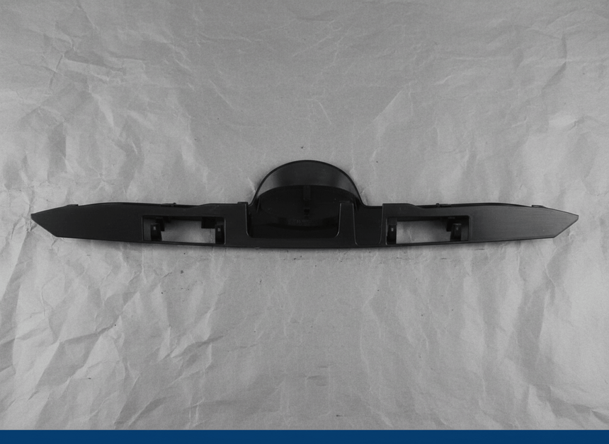 Toyota 4Runner Rear Liftgate Garnish Trim w/ Camera Hole Black W/o Smart W/o Painted